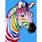 Gobelin The Stripes of The Zebra Printed Tapestry Needlepoint Canvas